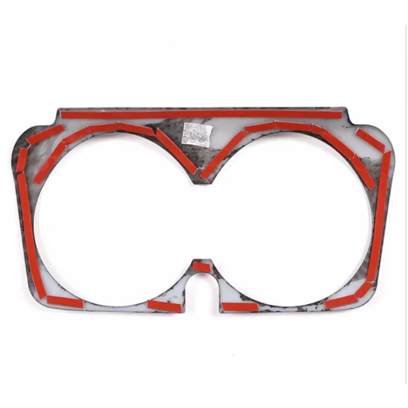 For Mercedes Benz V Class W447 V260 250 2015-2020 Car Centre Water Cup Holder Frame Cover Trim Sticker Auto Interior Accessories