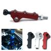 Silver Aluminum Adjustable Short Car Shifter