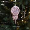 Merry Christmas Pink Hanging Cartoon Christmas Hanging INS 3D Christmas Tree Decoration Pendant Festival Window Display Decor