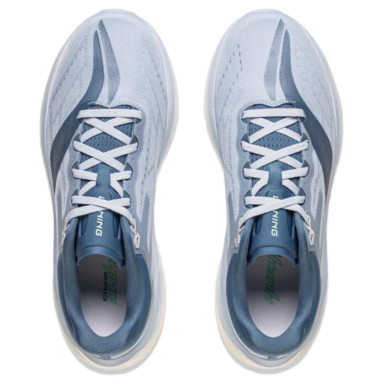 Li Ning Yueying 5pro Hardloopschoenen Heren Lage Top Wolkblauw ARHV013-3