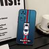 M-Martini Racing Horizontale Streifen Handyhülle Für Huawei P 8 9 10 20 30 40 50 Pro Lite Psmart Honor 10 Lite 70 Mate 20lite