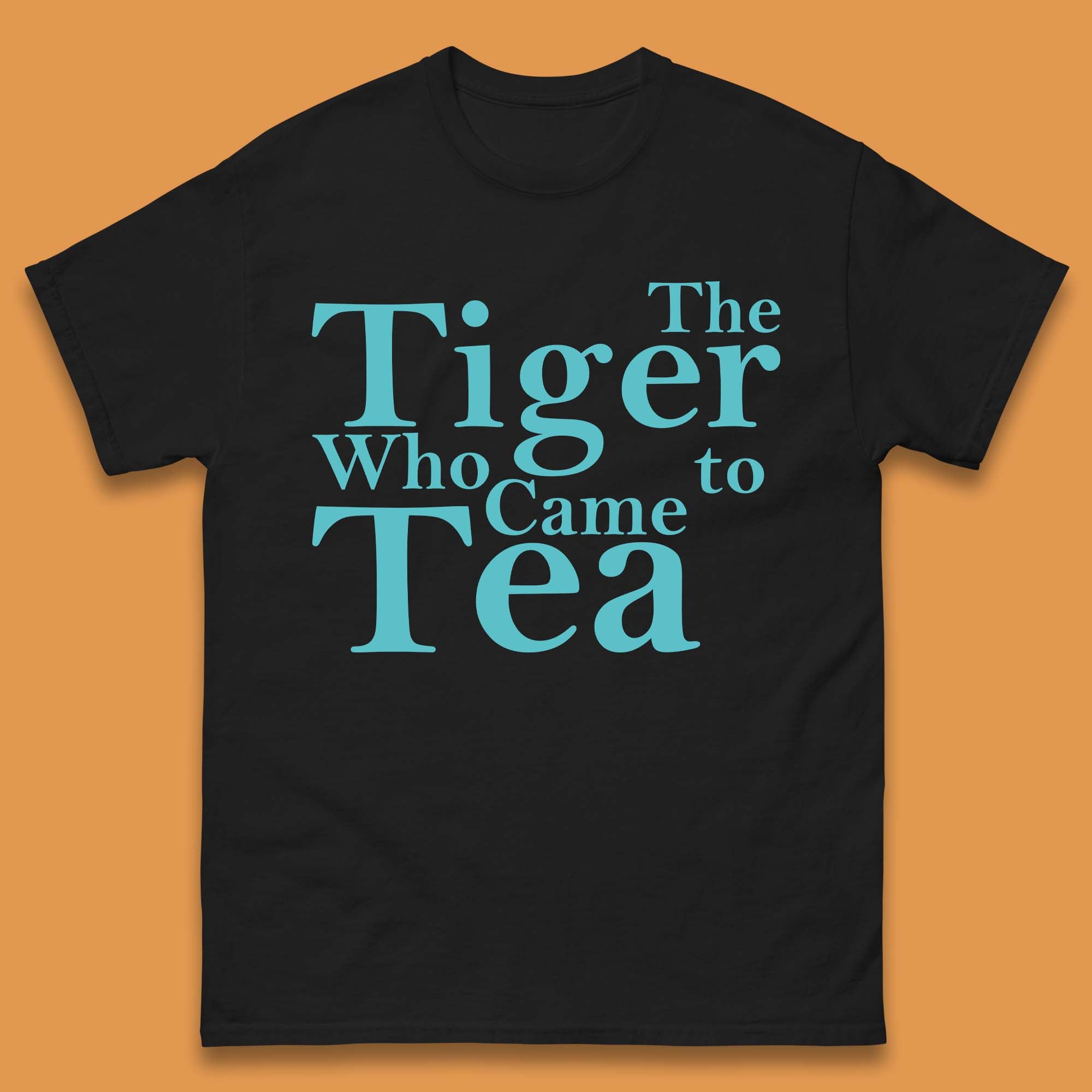 The Tiger Who Came To Tea Story Book Mens T-Shirt Womens Tops Tees 4XL