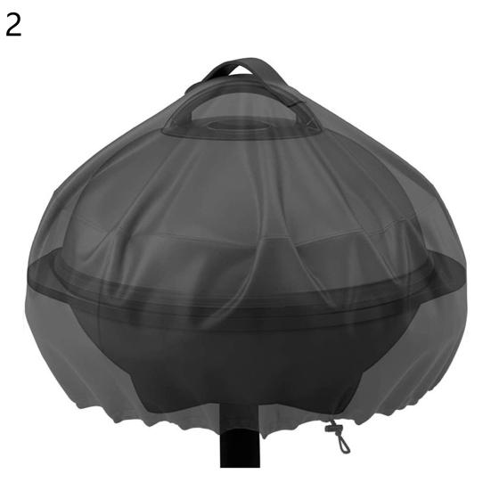 Oxford Cloth BBQ Grill Cover Dust Proof Sun-resistant Foldable Mini Electric Grill Cover