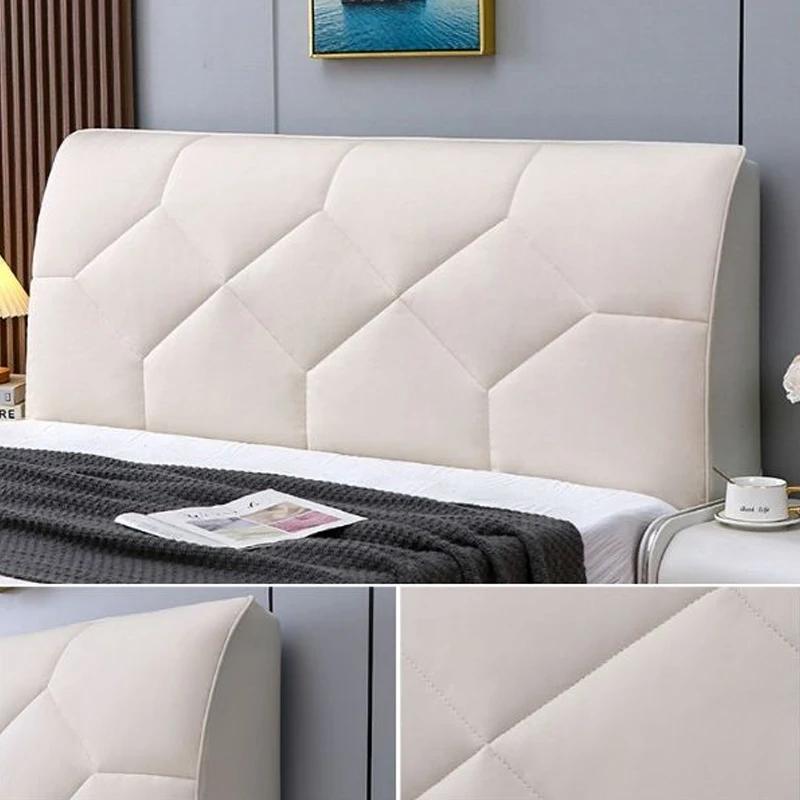 Elastic All-inclusive Diamond-Texture Bedhead Cover Waterproof Technology Cloth Thick Quilted Padded Bedside Headboard Cover