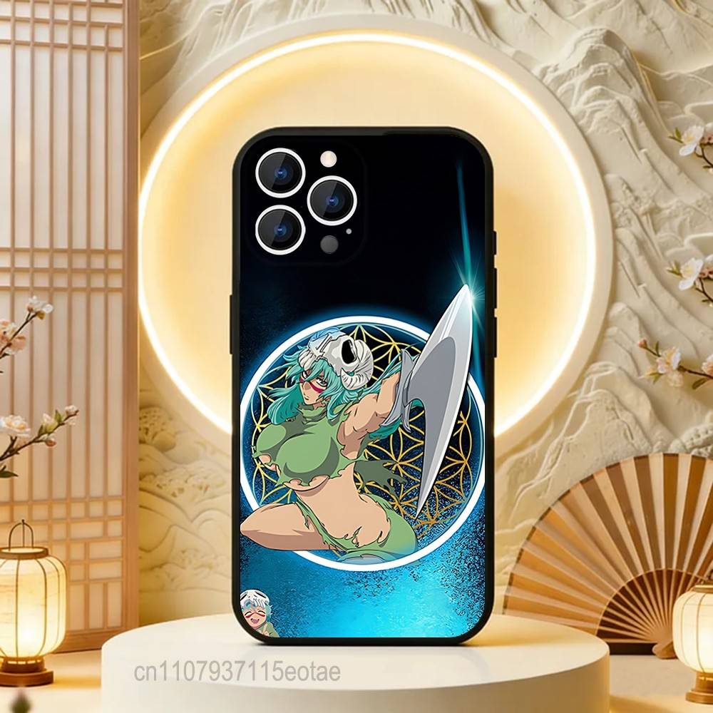 B-BleachS N-Nelliel-s For iPhone 12,16,13,14,15,17,11,Pro,Max,Plus,E,Air,Mini TPU Soft to Skin-friendly phone case