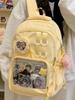 Anime Style Ita Bag Backpack for Girls – Large Capacity Shoulder Bag for Middle and High School Students