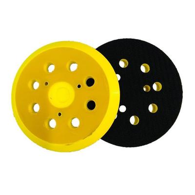 Stützteller Schleifen 1 Stück 5 Zoll / 125 mm 8 Löcher 3 Nägel Passend für Schwingschleifer
