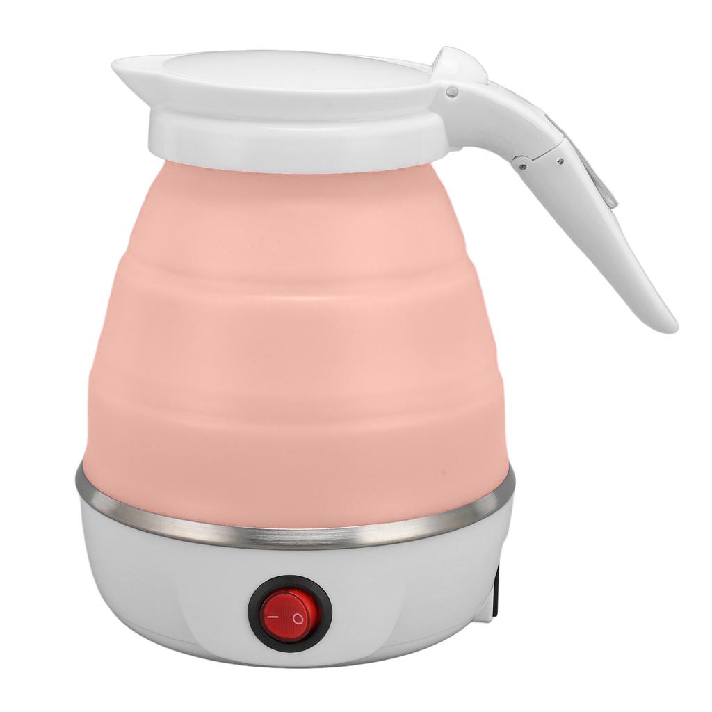 Foldable Electric Kettle 400W 600ML Auto Power Off Collapsible Travel Portable Water Boiler