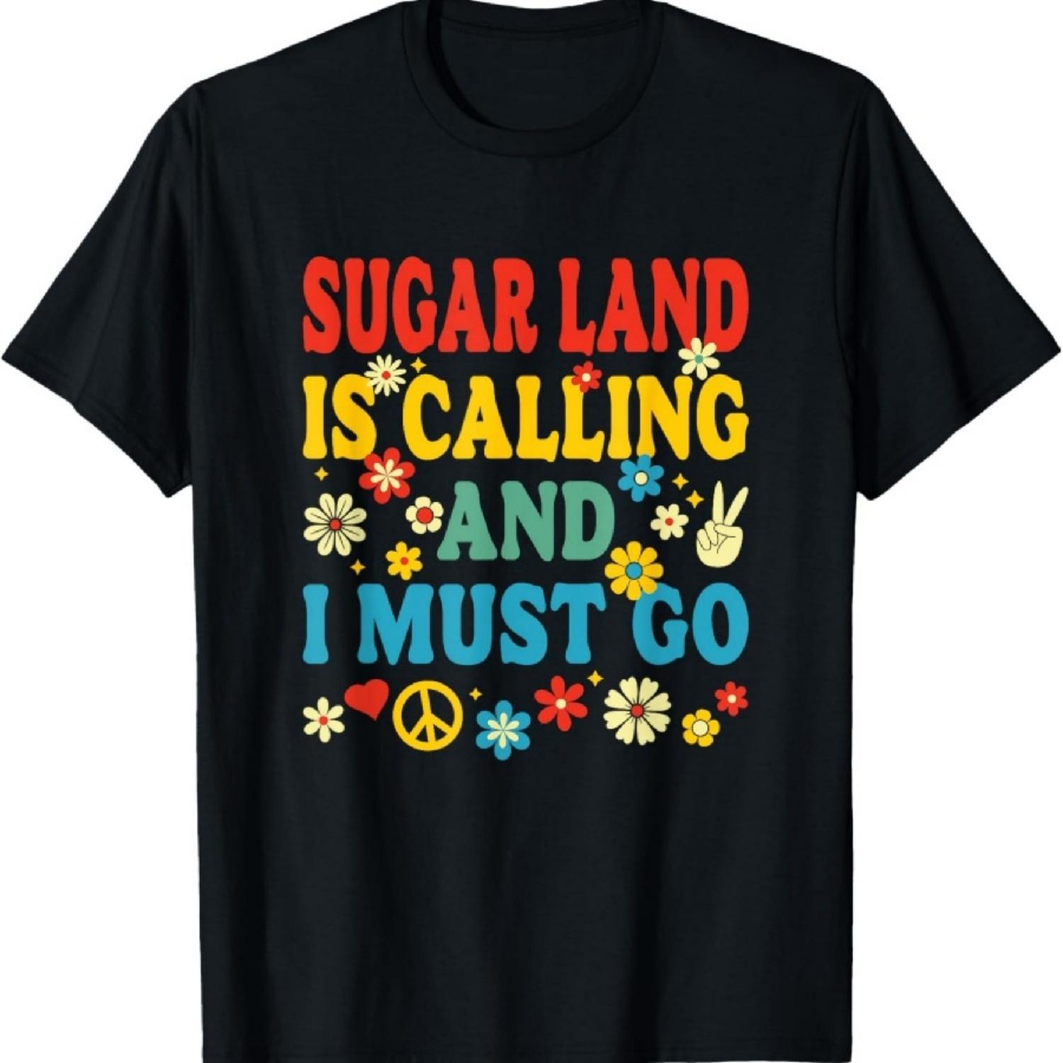 Футболка Sugar Land Is Calling XXXXXL чёрный