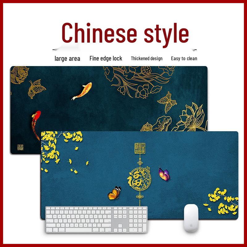 High-End Esports Mouse Pad - Large, Non-Slip, Dirt-Resistant with Wrist Support