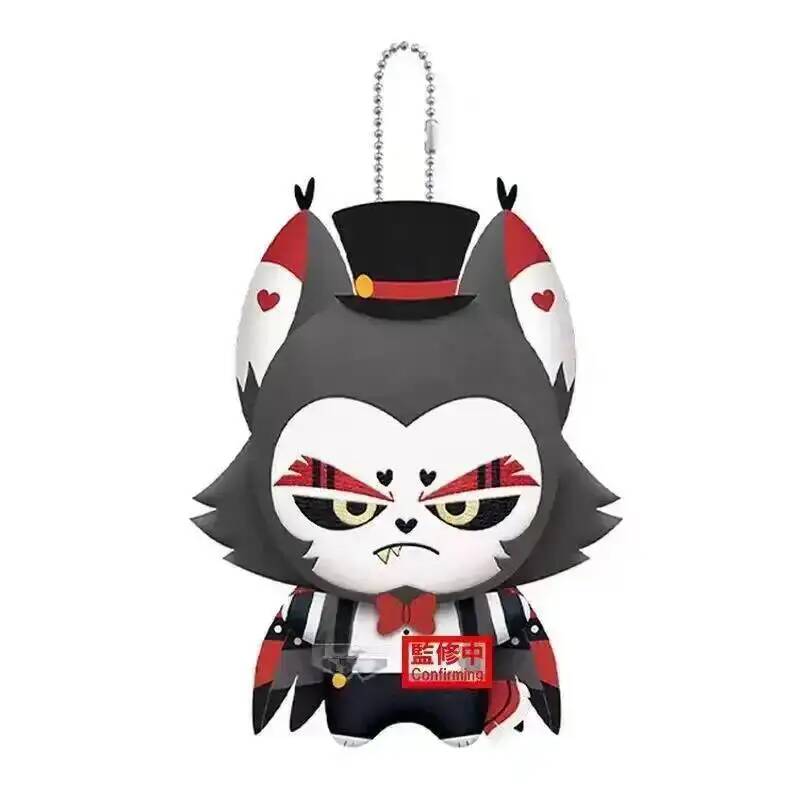 Nieuwe 10cm Hazbin Hotel Adam Pluche Pop Schattige Knuffel Sleutelhanger Vox Lufaxi Morgenster Randapparatuur Verzamelingen Fans Verjaardagscadeaus