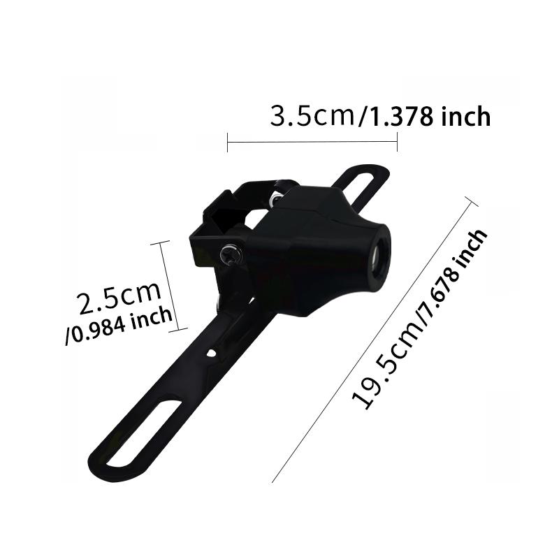 Motorcycle LED Projection Tail Light Electric Modification Welcome Decoration Anti-collision Laser Light Brake Warning Lights