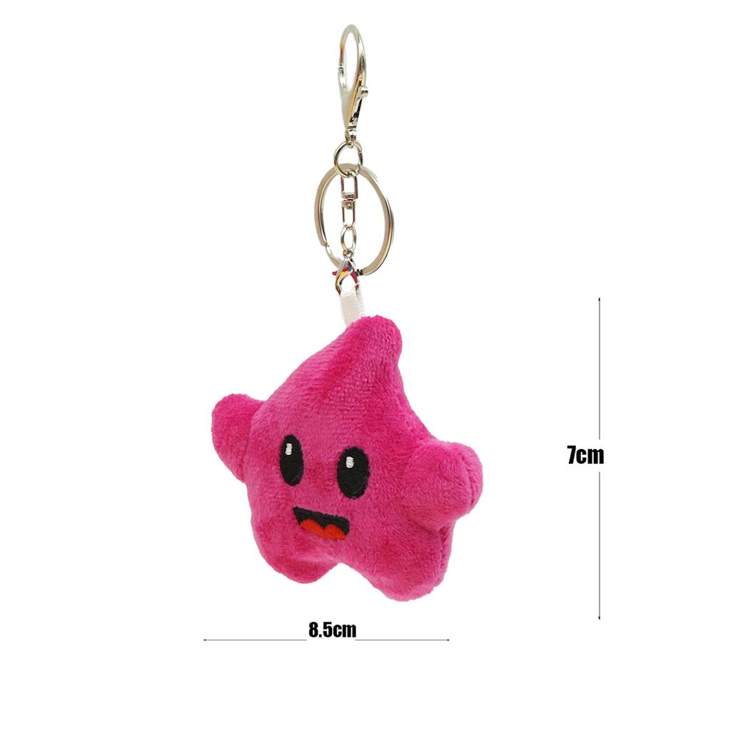 Colorful Star Plush Toy Cute Star Shaped Pillow Soft Stuffed Doll Kids Birthday Gift