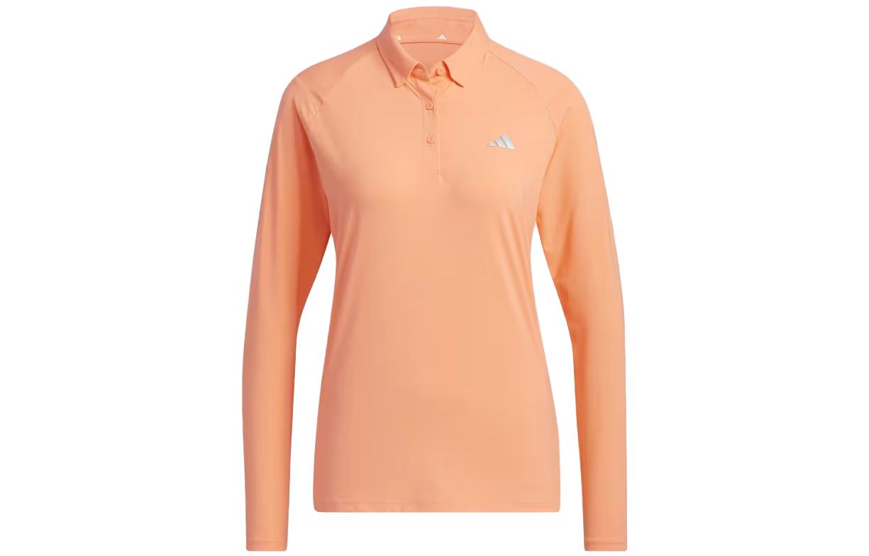 Adidas Polo Shirt Women s Orange HT0044 XS