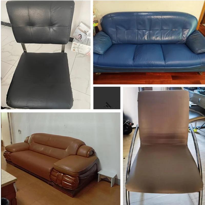 1 Rotolo di Nastro Autoadesivo per Riparazione Pelle, Toppa in PU per Divano, Sedile Auto, Borsa, Scarpe e Mobili, Cerotto Impermeabile di Pronto Soccorso
