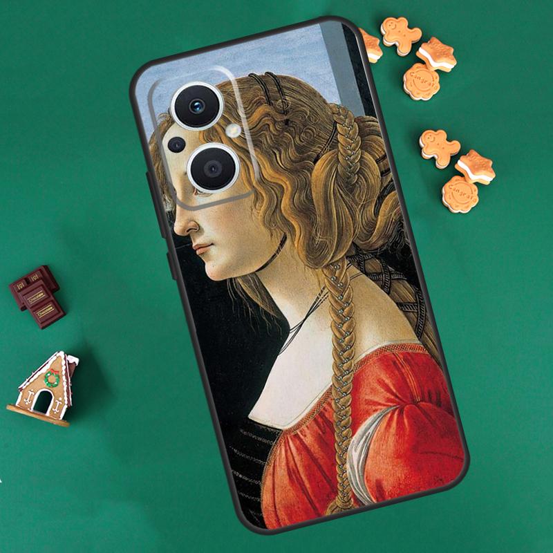 Sandro botticelli Renaissance art Case For OPPO Reno 10 Pro 4Z 5Z 8T 4 5 6 7 8 Lite OPPO Find X6 Pro X3 X2 Neo X5 Lite Cover