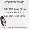 Key Fob Keyless Entry Fits for Nissan Altima Versa Sentra - Remote Control Push SART Key Replacement 5 Button FCC: KR5TXN4, PN# 285E3-6CA6A