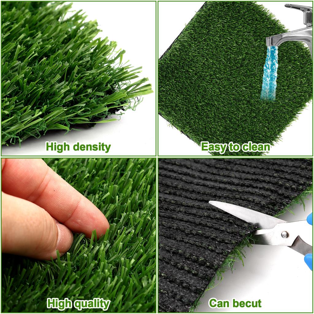 33 Pcs Golf Party Centerpieces Table Decorations Kit Artificial Grass Mats Red Flag Golf Tee Ball Supplies For Diy Sport Themed