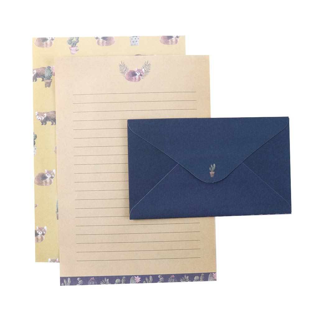 Supplies Invitation Different Style Gift Envelope Beautiful Flower Cartoon Stationery Paper Letter Paper Writing Paper Envelope
