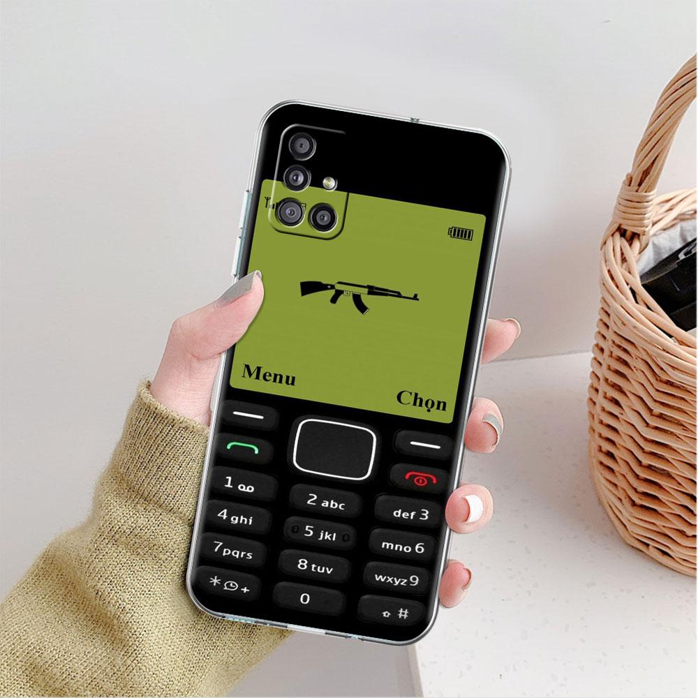 Clear Case For Samsung Galaxy A52 A12 A51 A32 A21s A71 A32 A22 50 A70 A31 A72 5G Phone Cover Smartphone Print