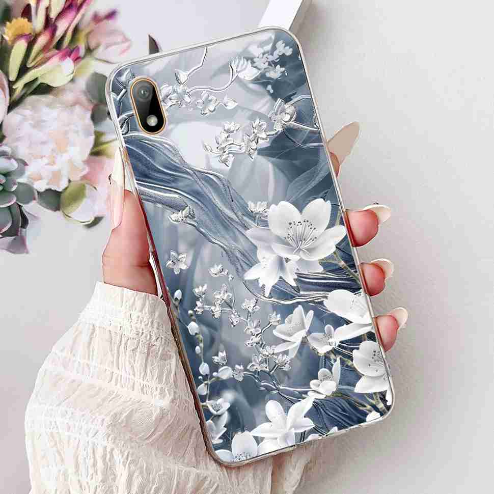 For Huawei Y5 2019 AMN-LX1 Case Colorful Butterfly Flowers Soft Silicone TPU Back Cover For Huawei Y5 Y5 AMN-LX2 AMN-LX3 Bumper