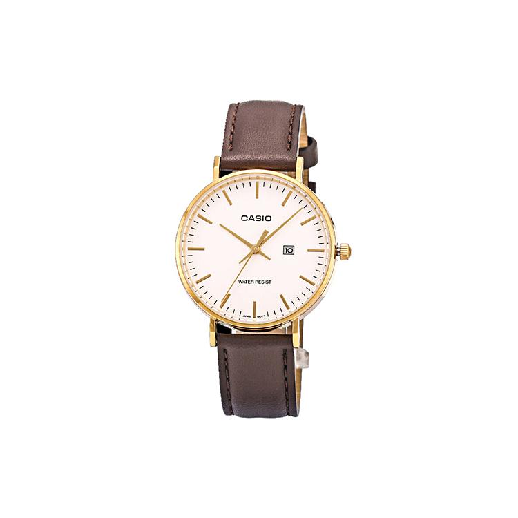 

CASIO STANDARD Quartz Movement Leather Strap Watch Women s Watch White Dial LTH-1060GL-7APF Regular Watch Box