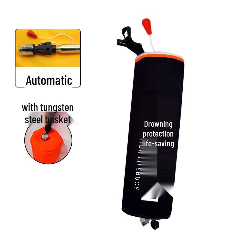 UOSU Portable Automatic Lifebuoy with Tungsten Steel Hammer Standard