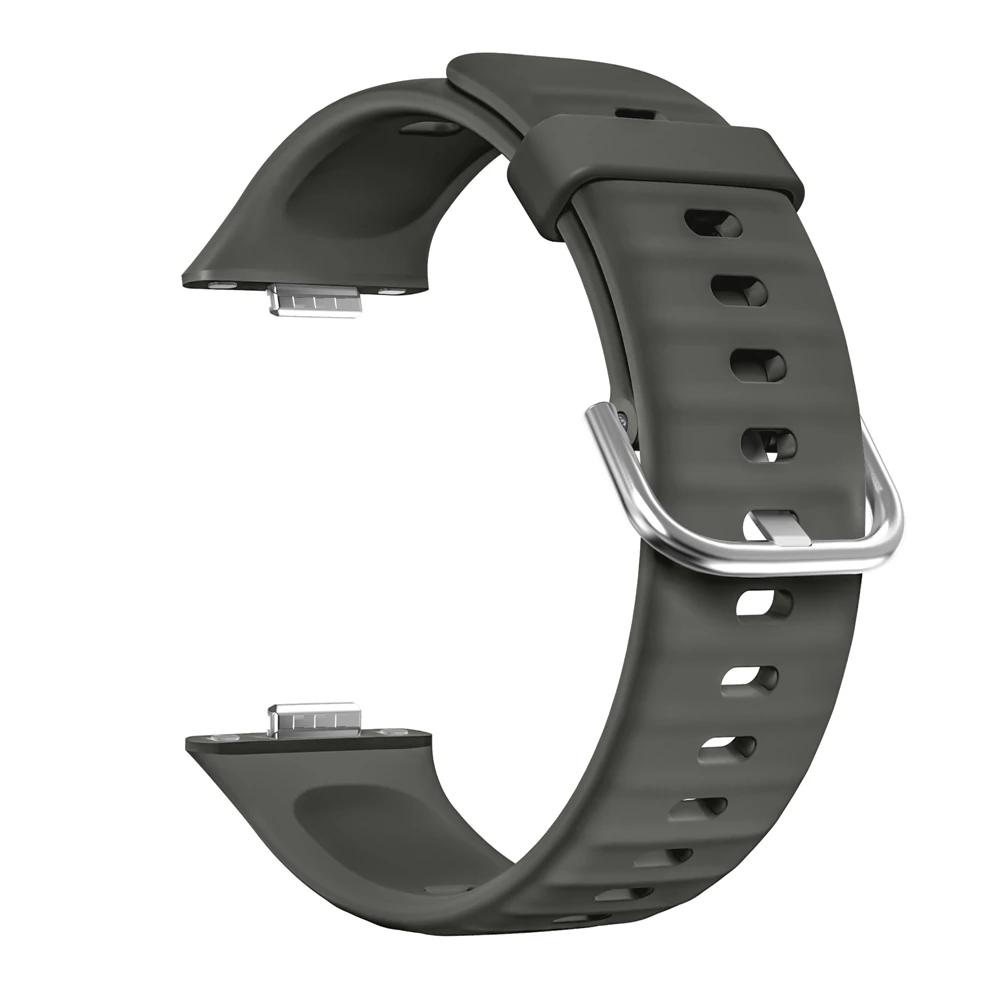 Official Style Silicone Sport Strap For Huawei Watch Fit 3 Replacement Wristband Bracelet for Huawei Watch Fit3 Correa Straps