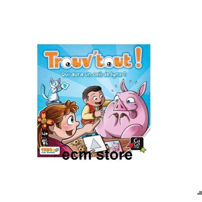 Jeu de société - GIGAMIC - Trouv'Tout - Forme - Couleur - Enfant