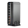 600W GaN Charger Hub Multi Ports QC PD USB C Fast Charging Station Adapter Compatible for IPhone 16/15/14 IPad MacBook Laptop