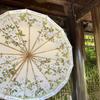 16 gold pole bone retro sun umbrella dual-purpose women's folding double-layer parasol sun protection large double sun umbrella