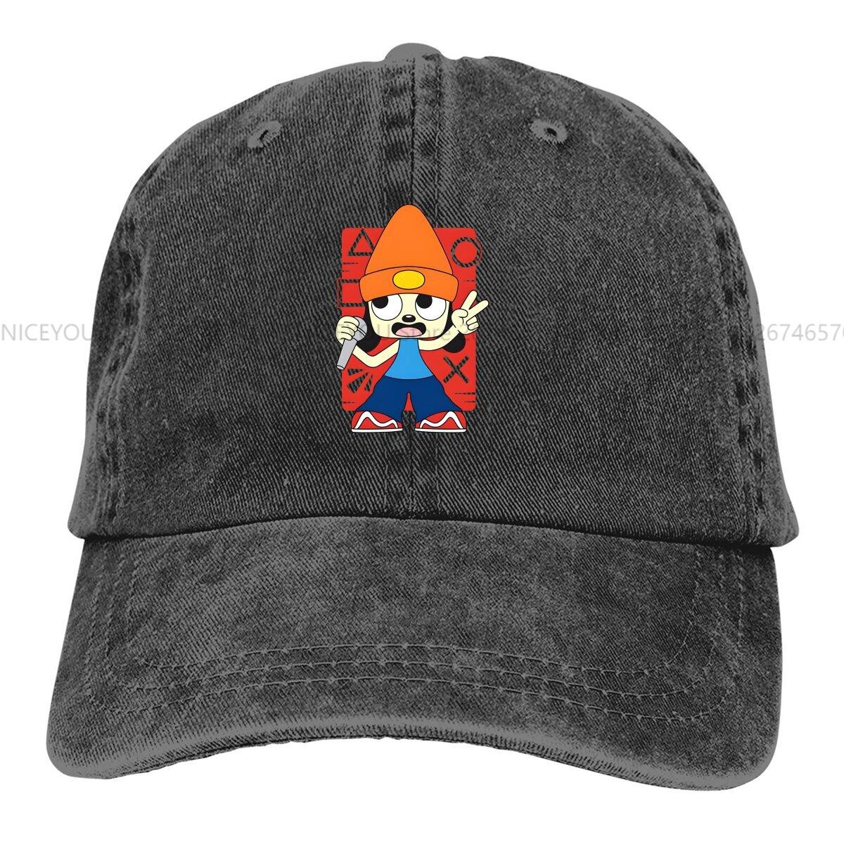 

Summer Cap Sun Visor Cool Hip Hop Caps PaRappa The Rapper Cowboy Hat Peaked Hats One Size
