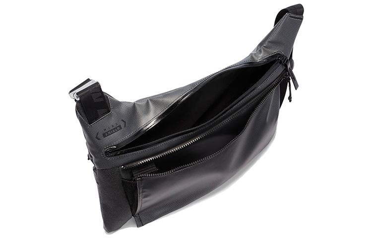 Nike Nylon Fabric Shoulder Bag, Crossbody Bag Regular Unisex Grain Gray CU1497-073