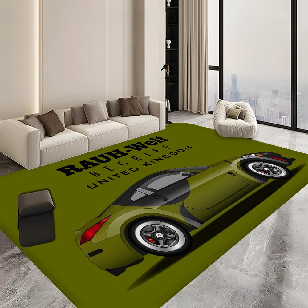 Japan sports car jdm RWB 911 964 933 Painted Door Mat Kids Room Bedroom Decoration Balcony Anti-Slip Doormat Doormat Area Rug
