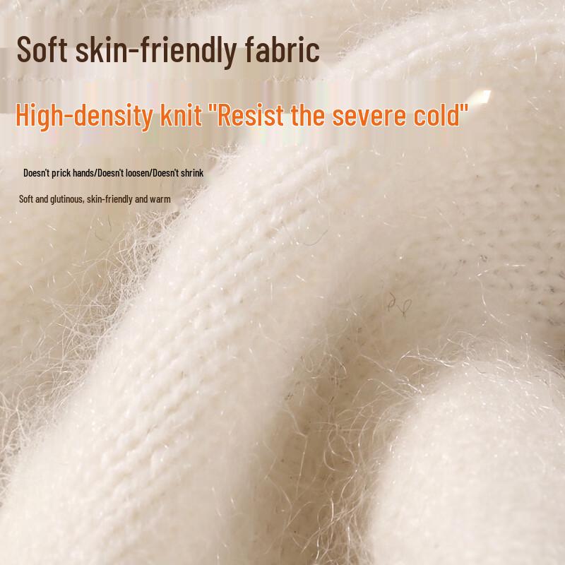 XTEP Women's Winter Thermal Knitted Gloves