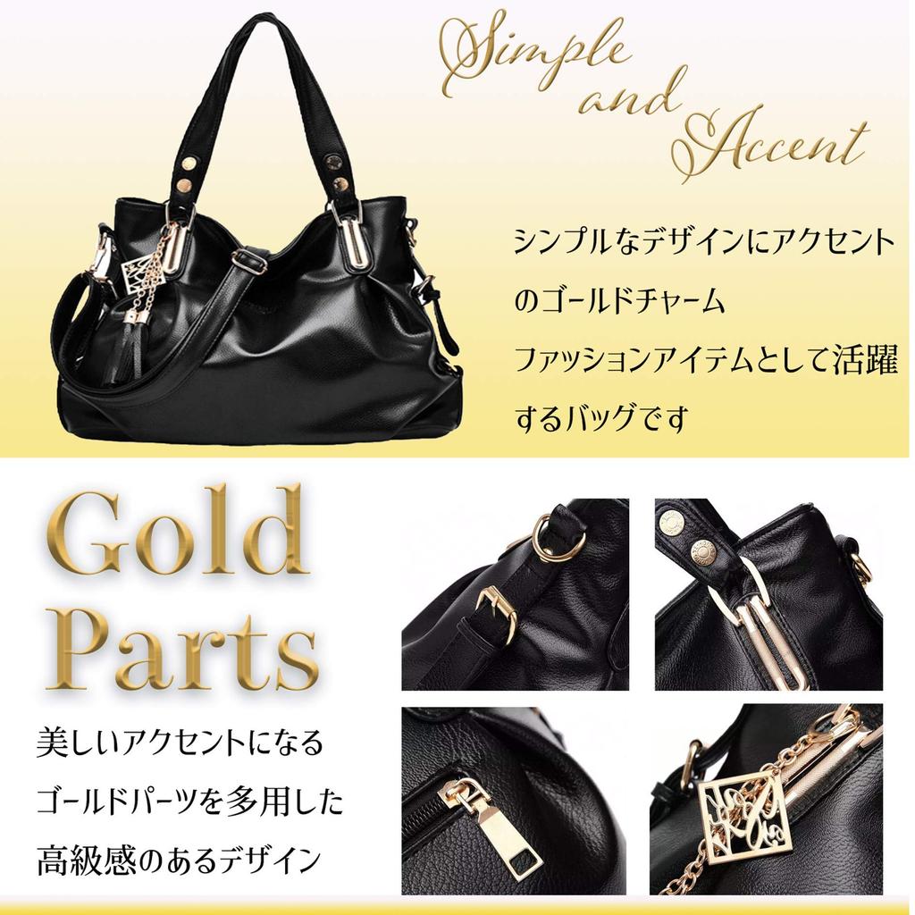 MaRowsm Damen Crossbody-Tasche mit großer Kapazität, Schwarz