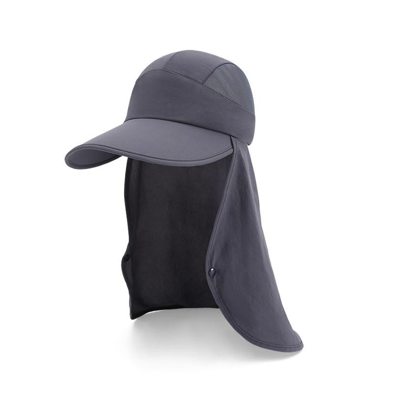 Summer Sun Protection Hat For Women With Wide Brim And Neck Cover Outdoor Uv Guard