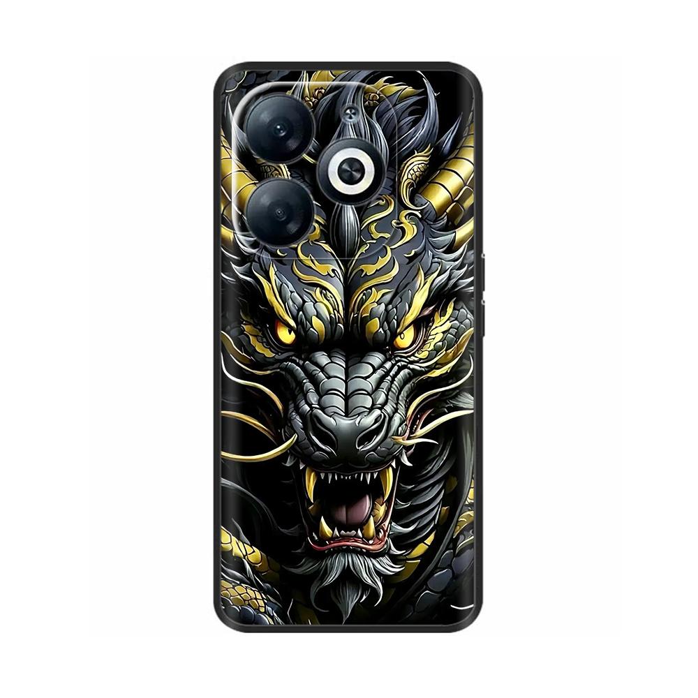Phone Case For Infinix Smart 8 8pro 8Plus Cute Cartoon Painted Back Cover Soft TPU Bumper For Infinix Smart 8 Pro Plus Case Capa