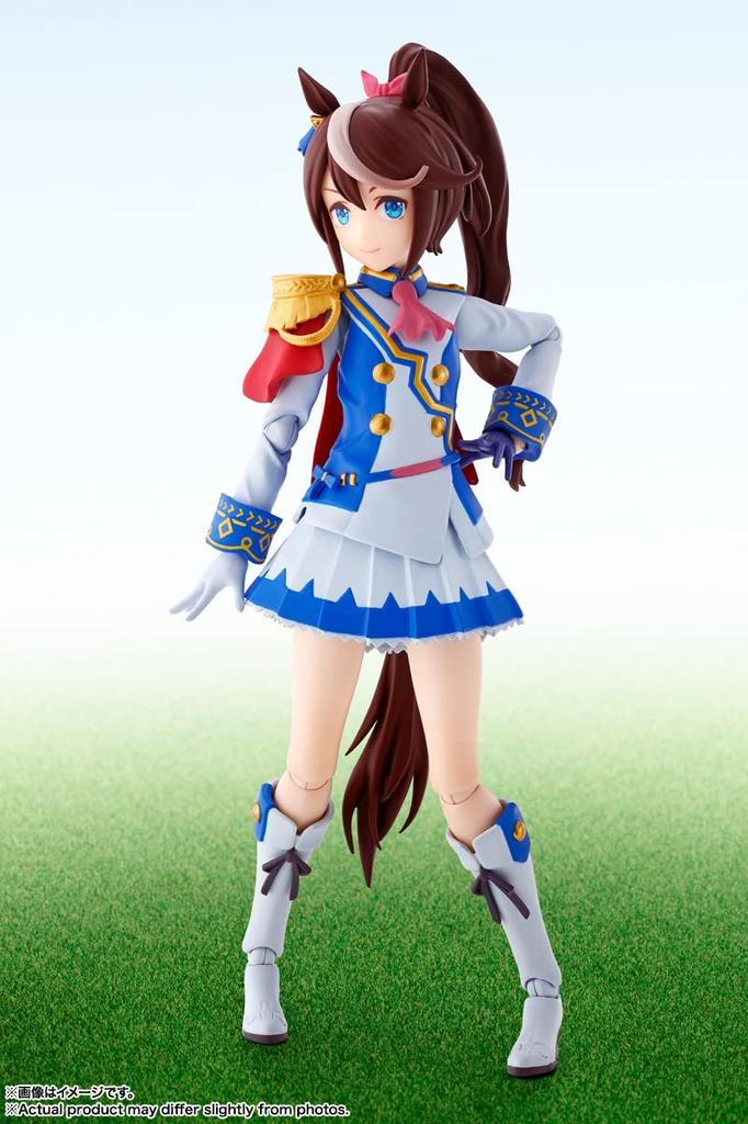 TAMASHII NATIONS Uma Musume Pretty Derby Tokai Teio Special Edition 125mm malovaná pohyblivá figurka SHFiguarts cca. PVC a ABS