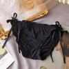 Ribbon Lace Transparent Panties Low Waist Women's Triangle Panties
