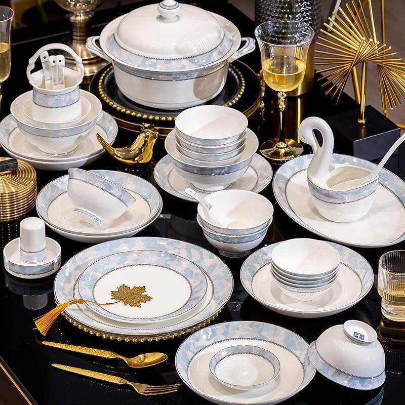 Moder Lanka New Chinese Style Ceramic Dinnerware Set