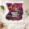 Arazzo da Parete Grand Theft Auto Boho Nordico Minimalista Adatto per Parete della Stanza del Dormitorio Angolo Lettura del Salotto Multiuso Arte Murale Vintage Regalo per Compleanno