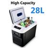 70W 28L Home/Car Use Refrigerator Ultra Quiet Car Refrigerators Freezer Cooling Heating Box Fridge Fishing Camping