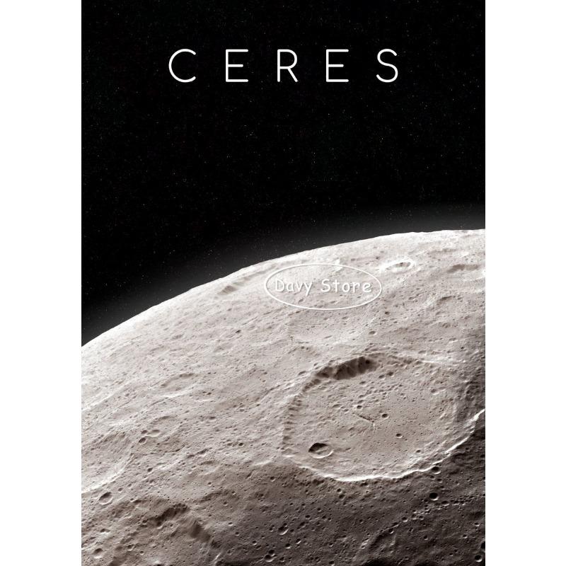 

Земля Венера Луна Марс Сатурн Уран Планеты Крупным Планом Постер Солнечной Системы Холст Картины Настенные Принты для Комнаты Домашний Декор 21cm×30cm NoFrame