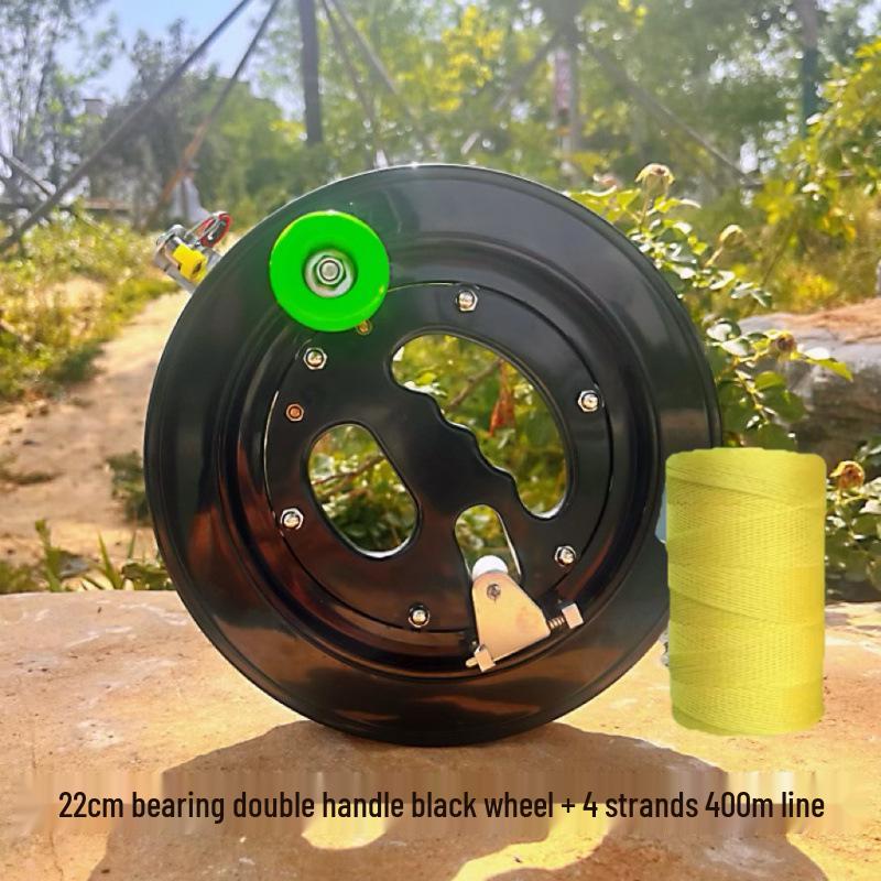 TYmy Fishing Reel Handle: Sea Hand Crank, Line Winder, Grip Spool, Kite Bearing Reel