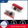 FIQ4  Hot 2025 2X Car Door Sign Welcome Light LED Projection Light For Mercedes Benz AMG GLC GLA GLE GLS GL W204 W176 W205 W213 W166 W