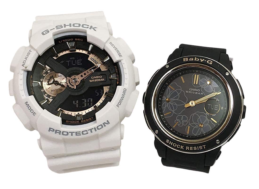 

Casio CASIO watch G-SHOCK pair watch in genuine pair case G-Shock & Baby G 2-piece set GA-110RG-7AJF BGA-150FL-1AJF