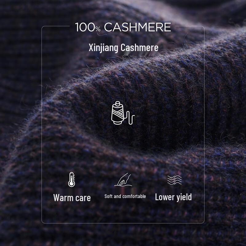 Komengboka Women's Thick Cashmere Zipper Cardigan