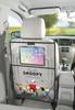 Meiho SNOOPY Rear Seat Kick Guard Seatback Pocket Clear SN2443