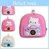 Childrens Cartoon Hard Shell Backpack With Nylon Material And Antiloadbearing Design For School Use